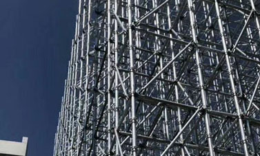 盤扣腳手架工程圖片